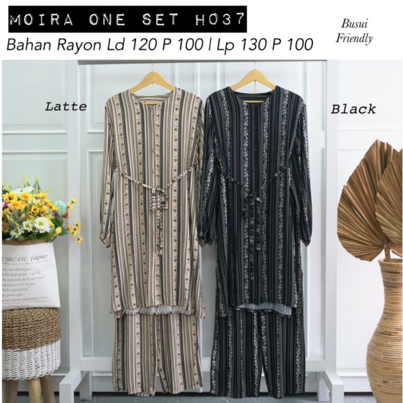 MOIRA ONESET /JUMBO SET /SETELAN JUMBO