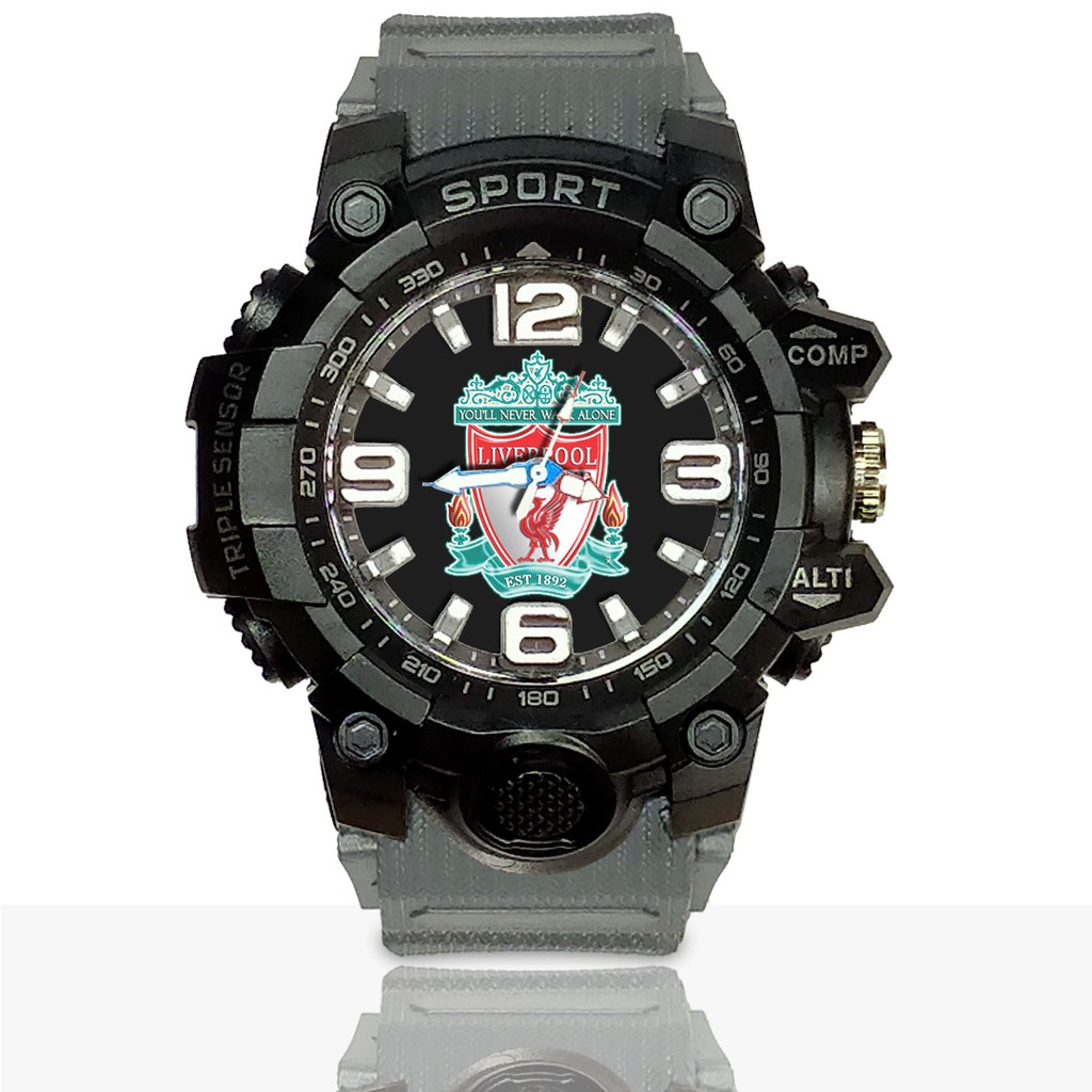 Jam Tangan CustomTHE REDS LIVERPOOL Ruber- Water Resistant