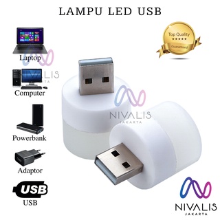 NIVALIS JAKARTA LAMPU MINI LED USB NIGHT LIGHT PORTABLE LAMPU BACA TIDUR TRAVEL KECIL LAMPU LED EMERGENCY LAMPU USB