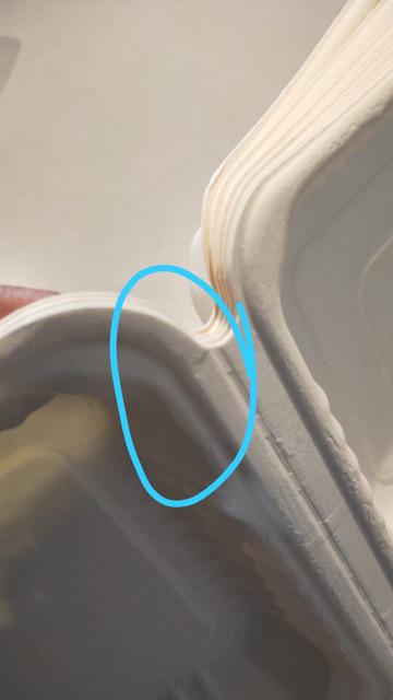 Bali Sugarcane Take Away Lunch Box Kotak Tempat Makan X Thinwall Paper Boks Wadah Makanan Bagasse