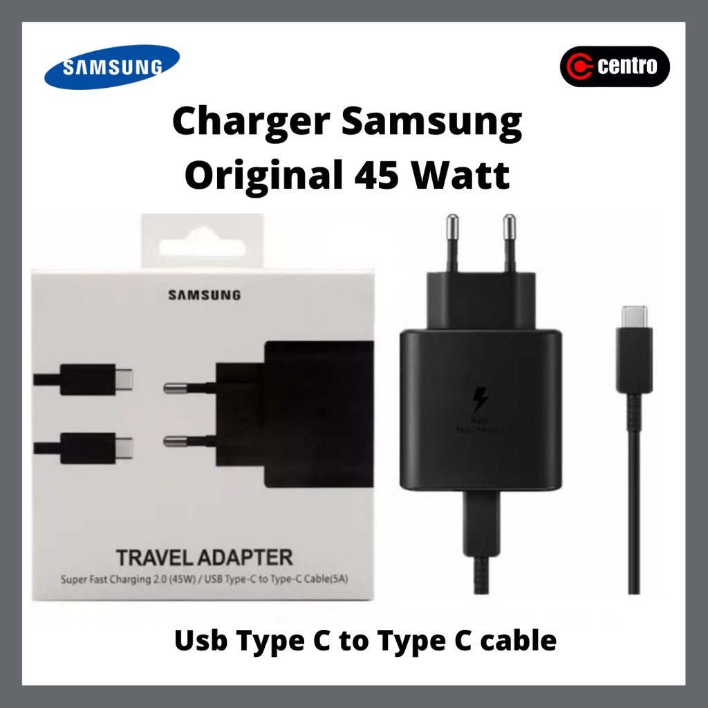 Jual Charger Samsung Original Watt Fast Charging Shopee Indonesia