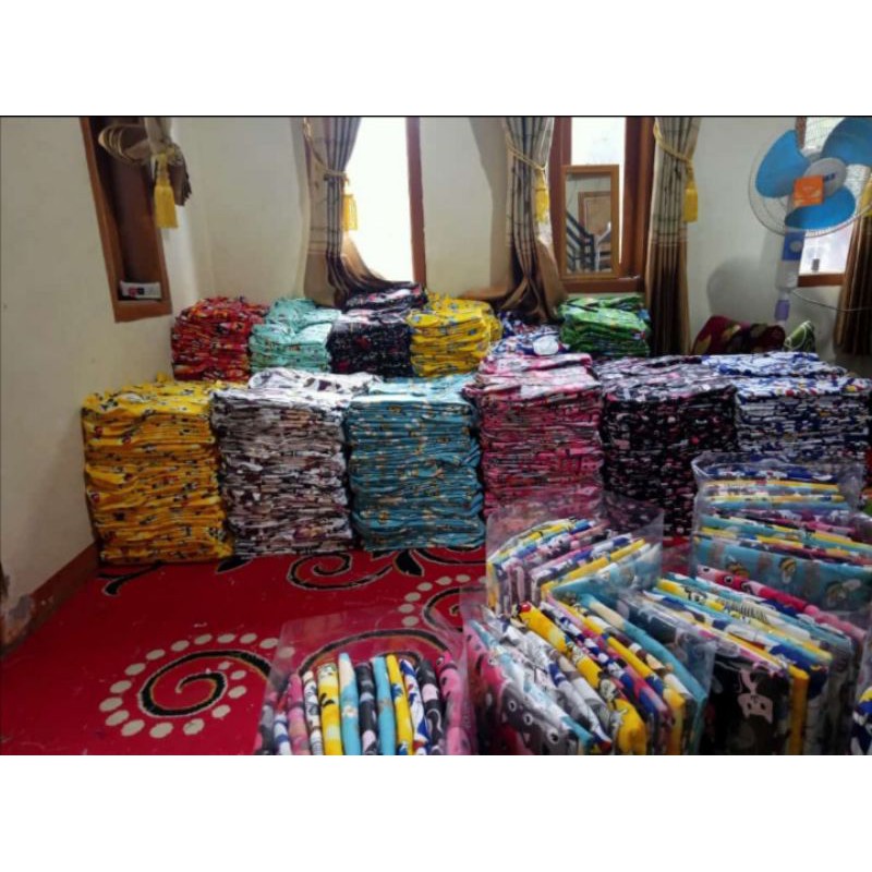 GROSIR BAJU TIDUR KARAKTER DEWASA ALL SIZE | PAKET USAHA PIYAMA 6PCS - 120 PCS LUSINAN MURAH