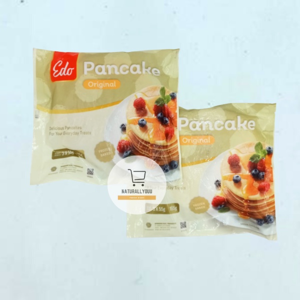 Edo Pancake Original 165Gr Pancake Instan