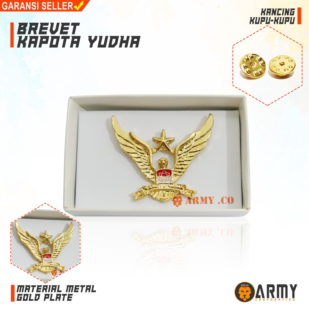 Pin wing Kapota Yudha / Brevet Kapota yudha