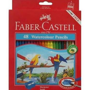 

pensil warna faber castel 48 pcs water colour