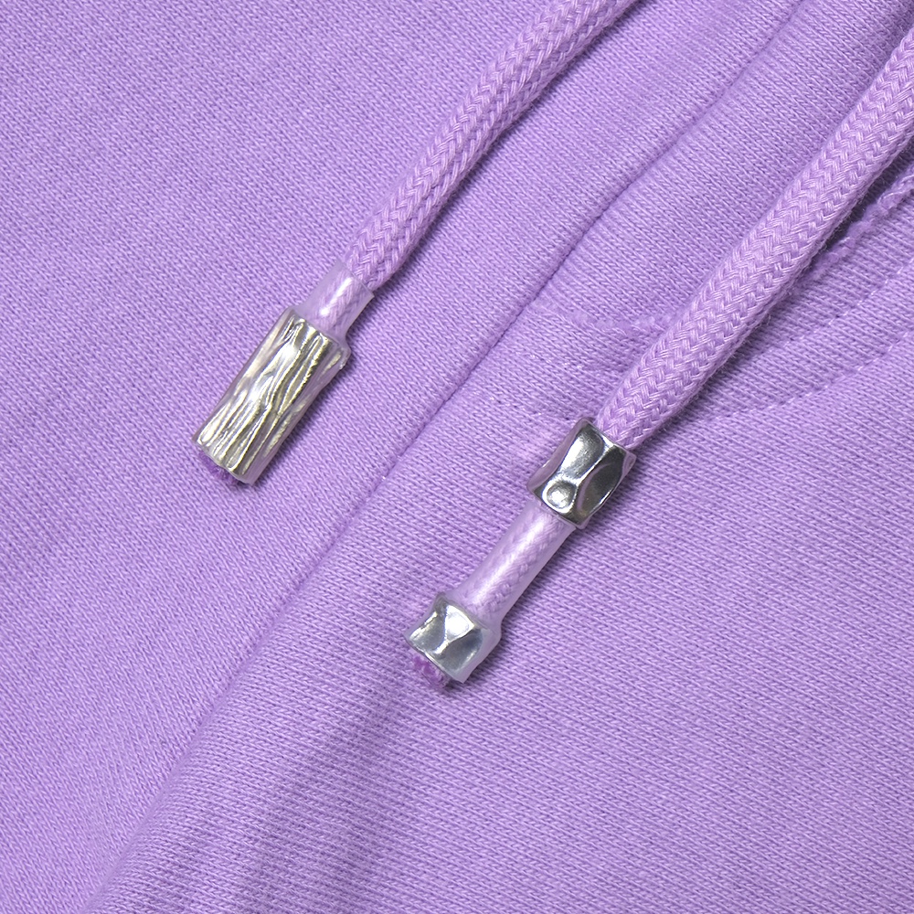 Ader Error Scratch Text Shorts Purple