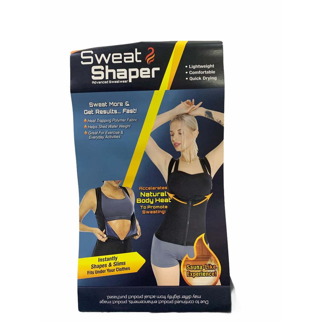 HB-850 sweat shaper / rompi pembakar lemak / rompi resleting / korset pelangsing pembakar lemak