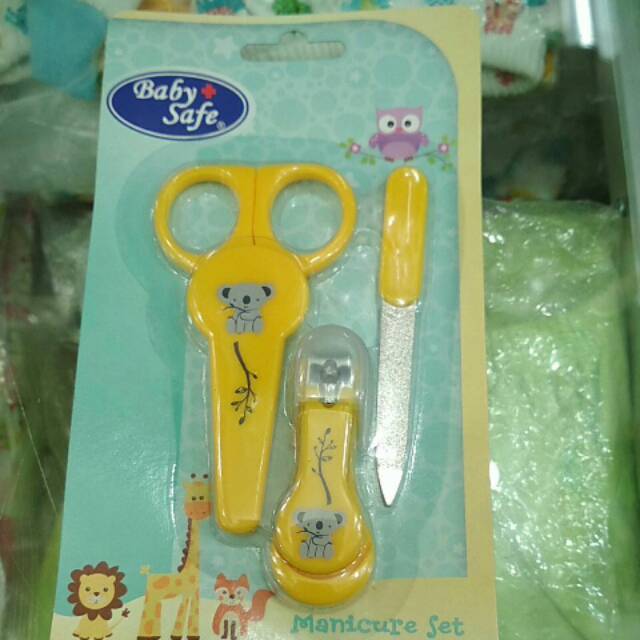 Manicure set baby safe