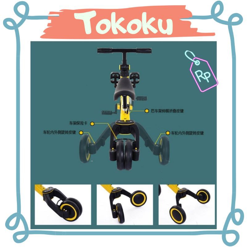 READY sepeda happy baby 3in1