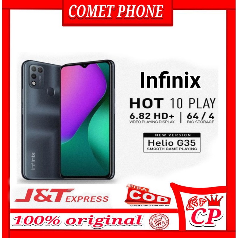 infinix hot 10 play 4/64