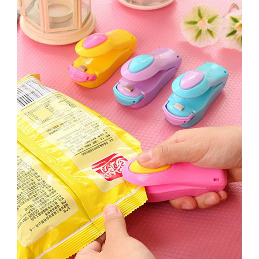 Alat Perekat Plastik Hand Sealer Plastik Mini Seal Perekat Snack Makanan