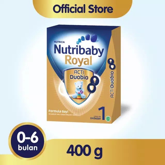 Nutribaby Royal 1 Formula Bayi Bubuk 400 gr Cuci Gudang Promo Murah
