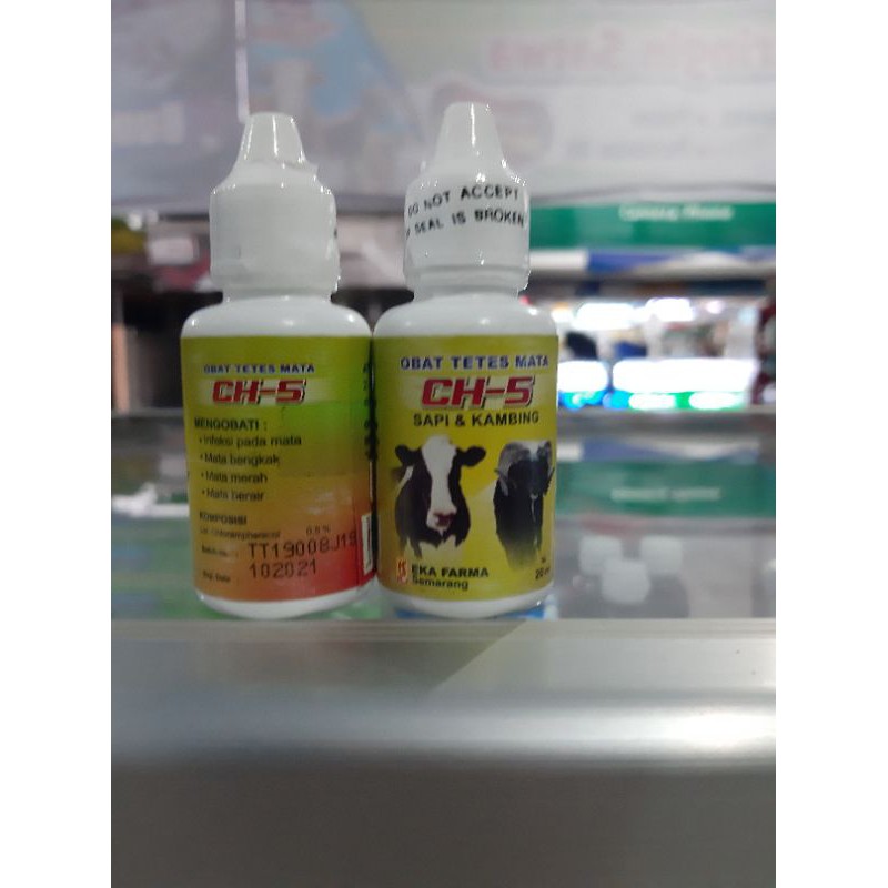 CH-5 / OBAT TETES MATA UNTUK SAPI DAN KAMBING