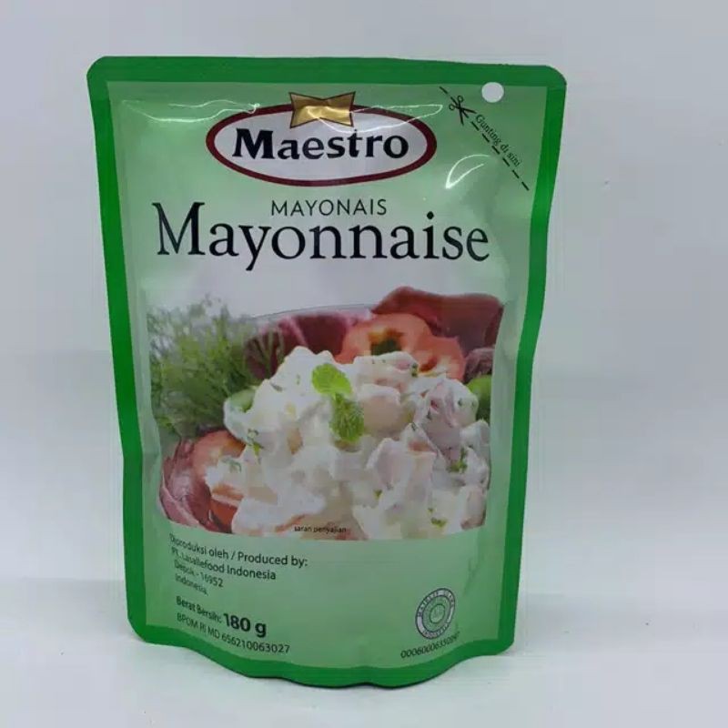 

Mayones / Mayonnaise Maestro 100gr | 180gr Mayonaise