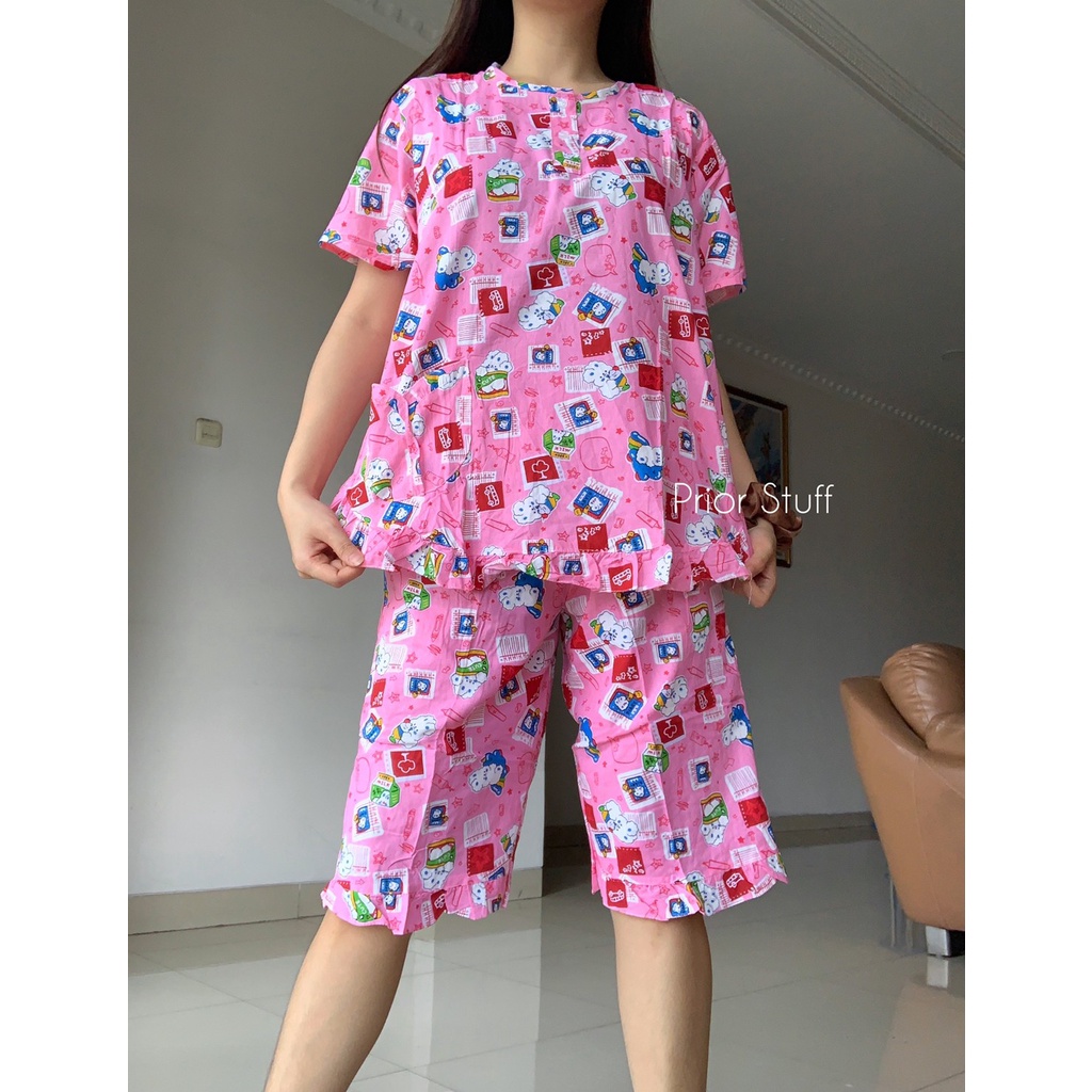 Baju Tidur Merlin BD Dewasa Motif Kelinci