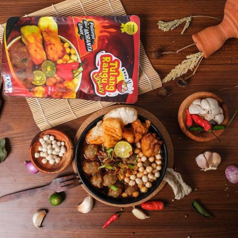 

Baso Sapi Tulang Rangu Premium Khas Garut jajanan makanan cemilan pedas @mei_syarii.id