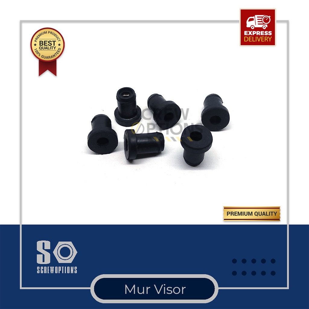 Mur Visor Tameng Windshield Karet Nmax PCX CBR Ninja