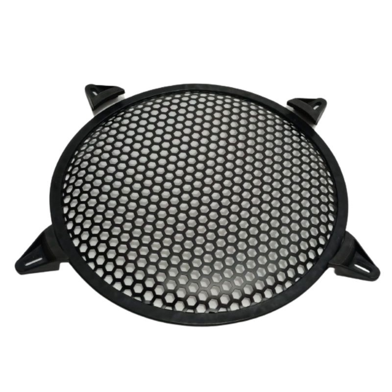 tutup/gril speaker 10 inch bahan besi tebel