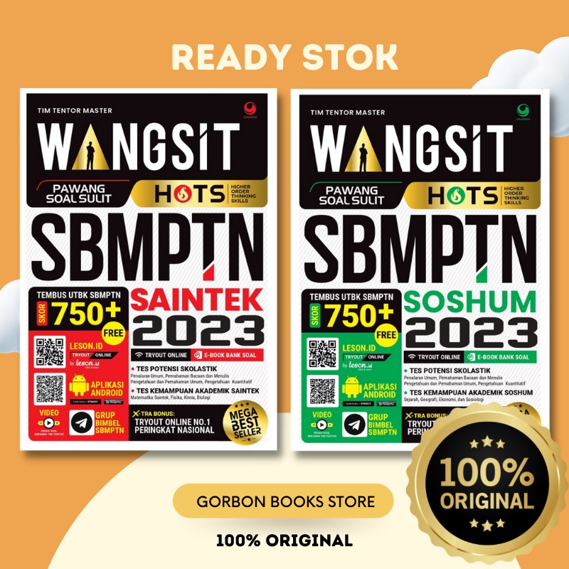 Jual Buku WANGSIT (Pawang Soal Sulit) HOTS SBMPTN Wangsit Saintek 2023 ...