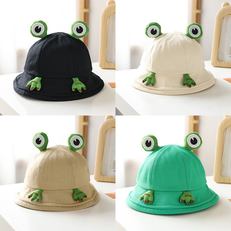 Felicelife Topi Harry Styles Frog Bucket Hat - Topi Katak Kodok Harajuku