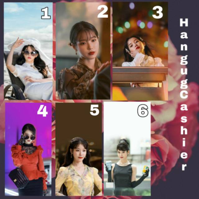 

IU HOTEL DE LUNA poster A4/A3+ bahan Art Karton glossy (bisa req foto lain)