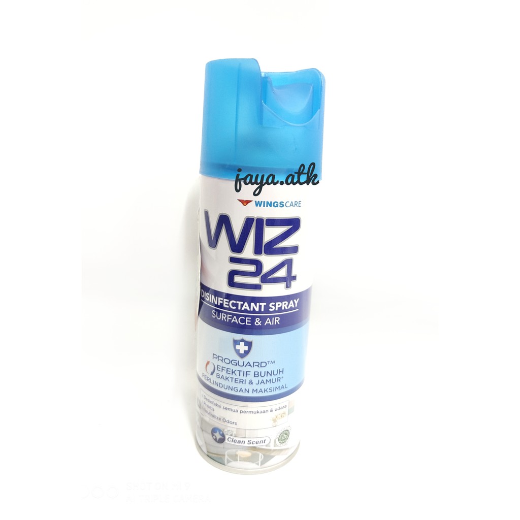 DISINFEKTAN SPRAY SEMPORT WIZ 24 WINGS DESINFEKTAN SEMPROT SPRAY UDARA PERMUKAAN SERBAGUNA