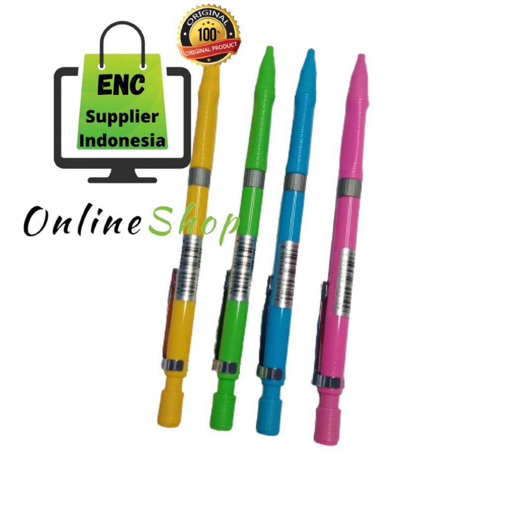 

joyko 3 buah pensil mekanik joyko MP-21 mechanical pencil mp-21 2.0 mm per 3 pcs kemasan BUBBLEWRAP - enc.sup