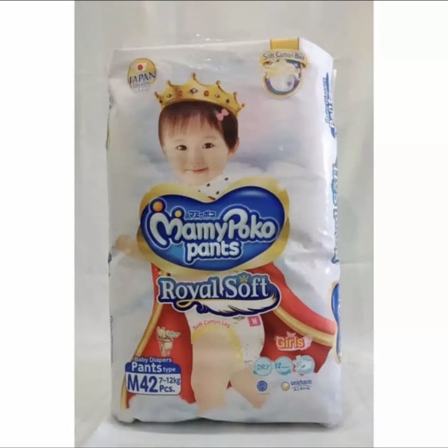 Mamypoko Mami poko royal soft extra soft pants GIRL sz M 42