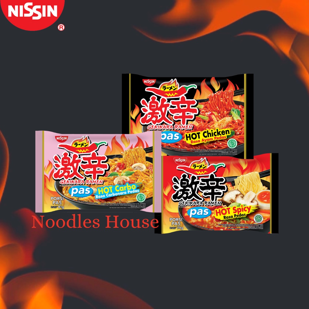 

NISSIN GEKIKARA RAMEN PORSI PAS / MIE RAMEN SAMYANG