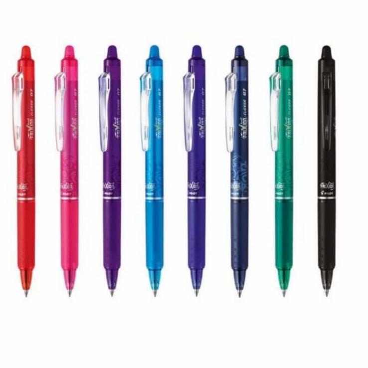 

[KODE 9EKRM] { 1Pcs } Pulpen Frixion Clicker Pilot Warna Warni 0.5 & 0.7 BLRT-FR5/7