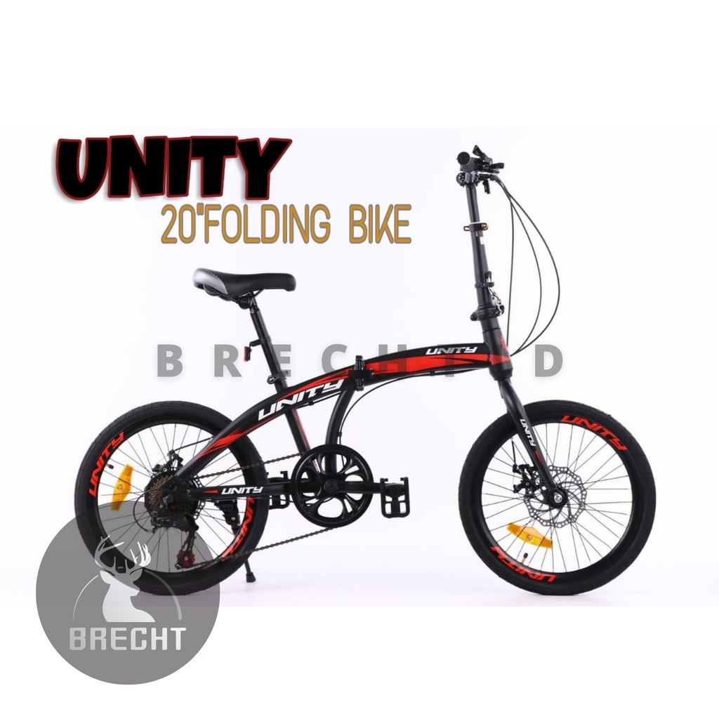 Sepeda Lipat Folding Bike Unity 20"