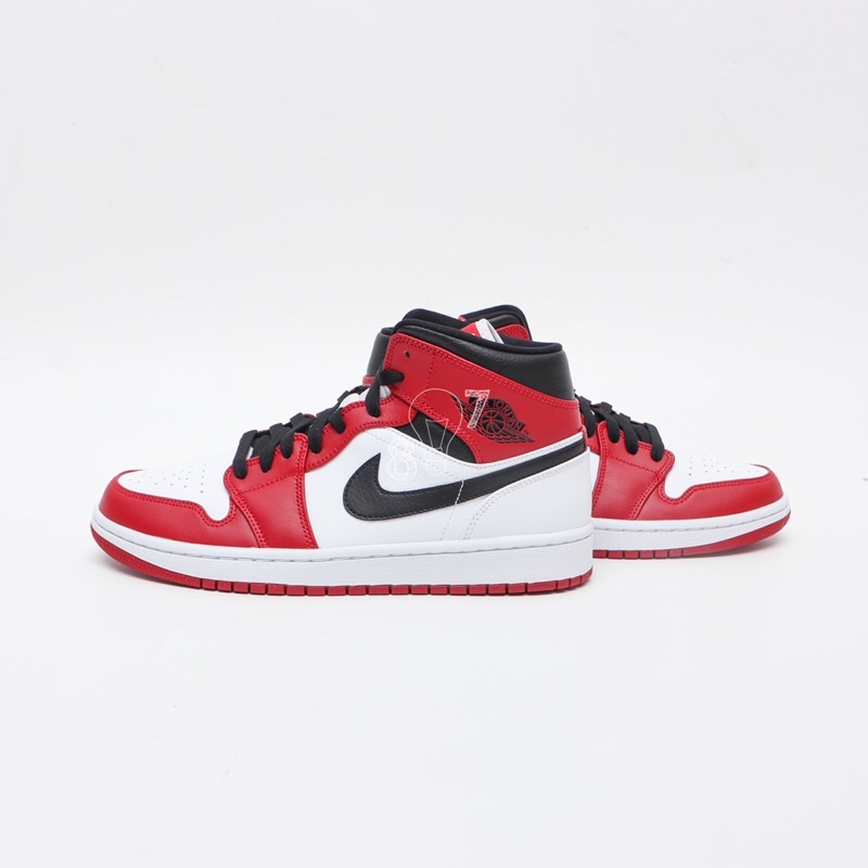 Air Jordan 1 Mid White Chicago