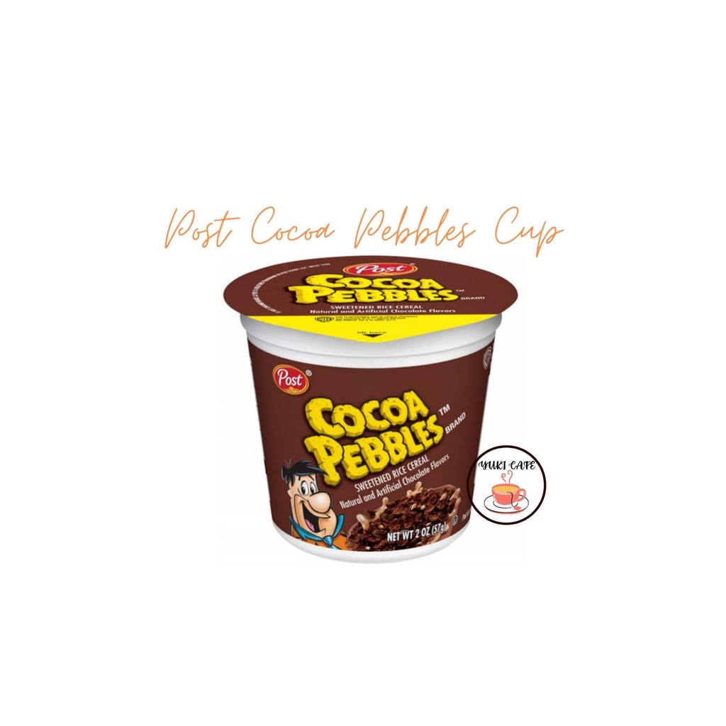 

SEREAL COKELAT COCOA PEBBLES IMPOR - COCOA PEBBLES CUP