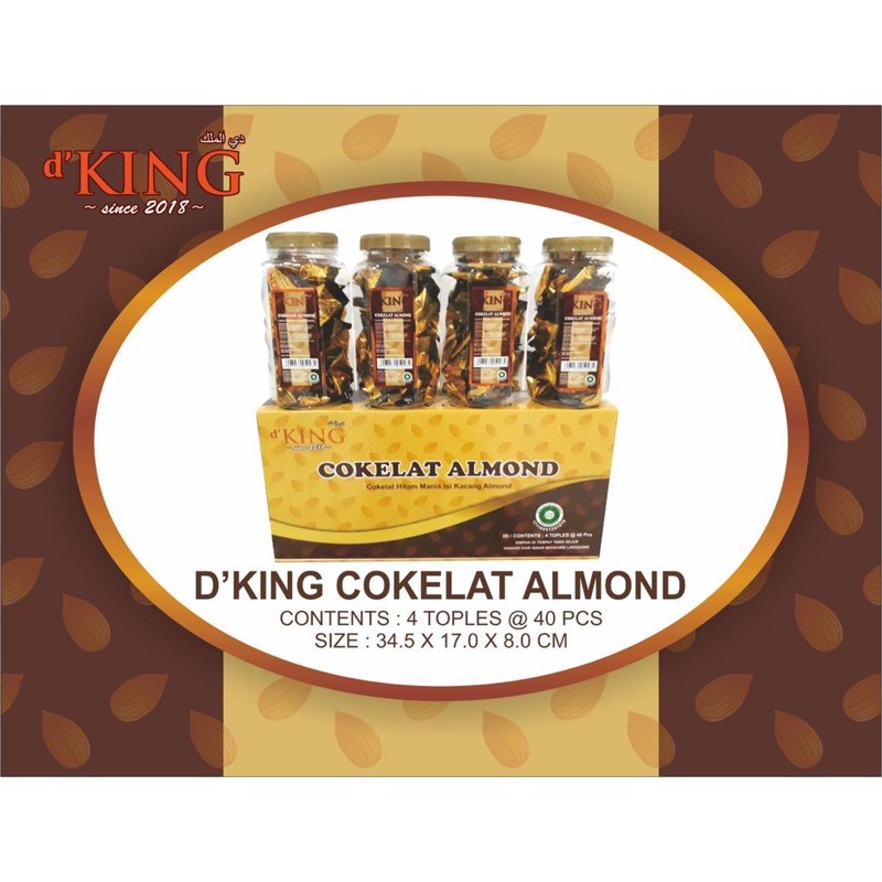 

Coklat Almond D King Box