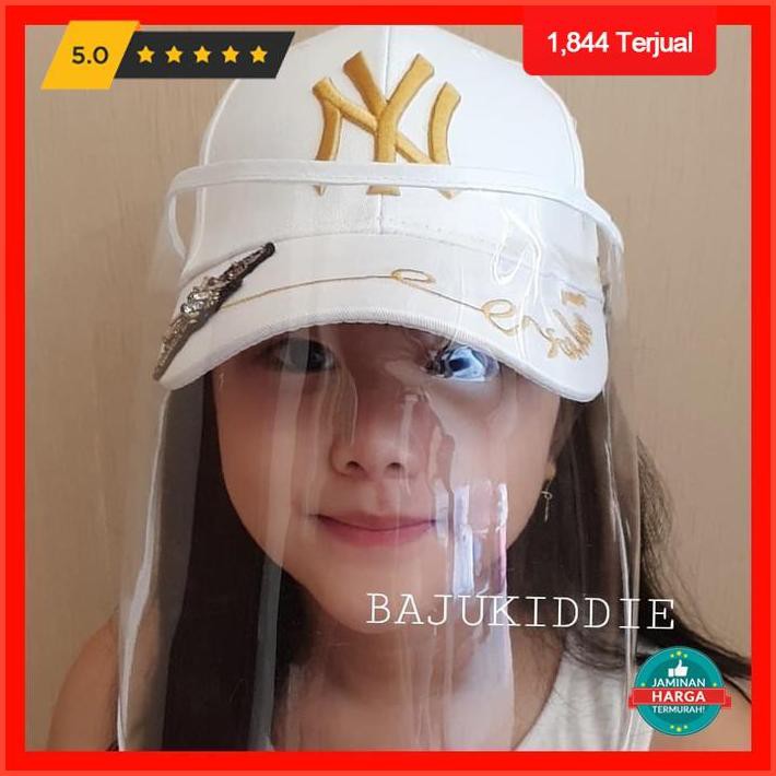 Big Sale Bajukiddie Ny Gucci Cap Topi Fashion Branded Import Face Shield Masker Premium