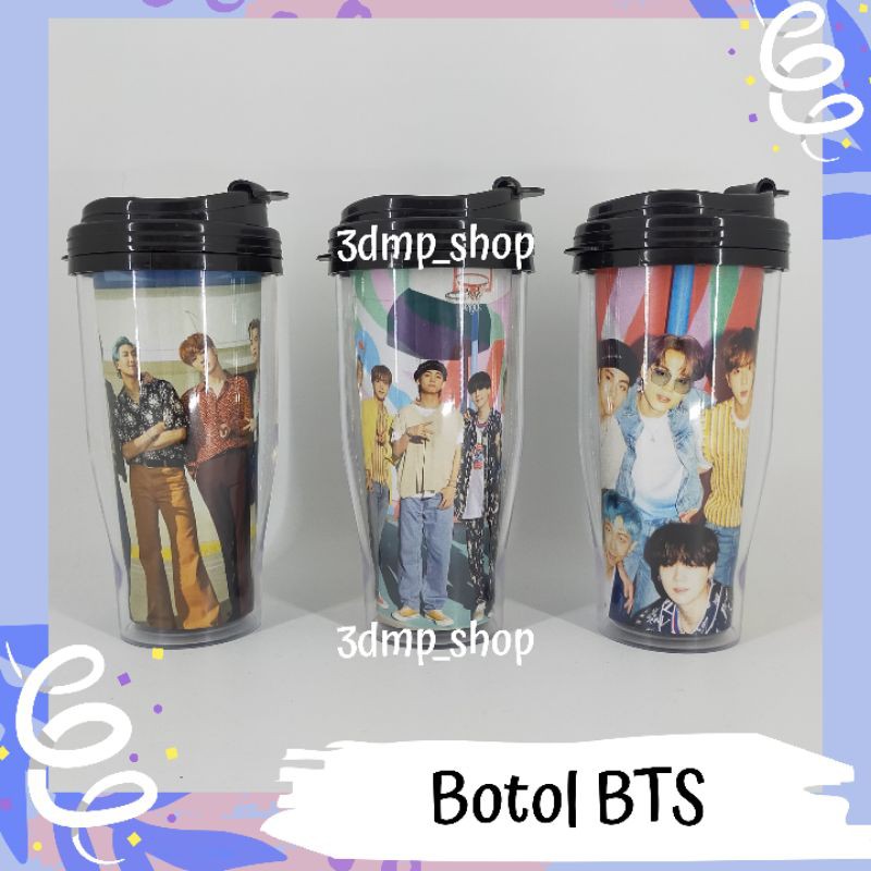 Botol Tumbler Minum BTS Dynamite Kpop BE Album Season Greeting butter