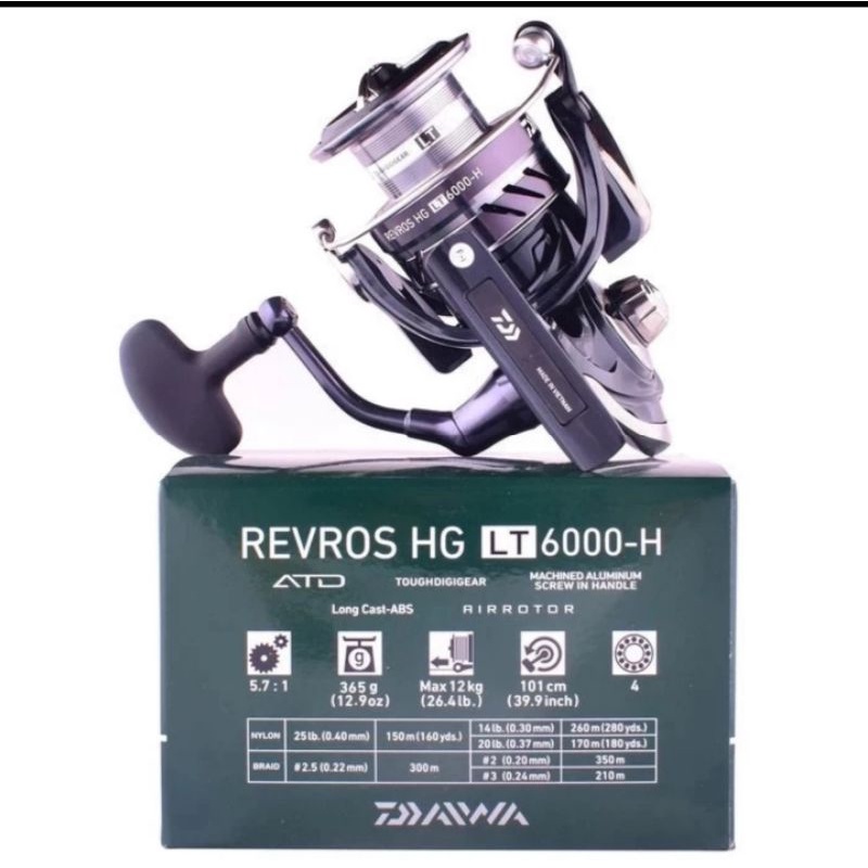 Reel Daiwa Revros HG LT 6000 H