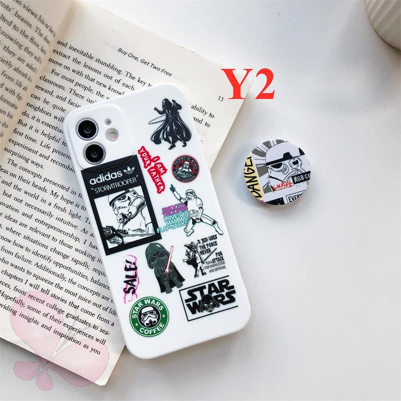 Soft Case Bahan Tpu Desain Star Wars Untuk Iphone 6s 7 8 Plus Iphone 12 11 Pro Max X Xr Xs Max Se 2020