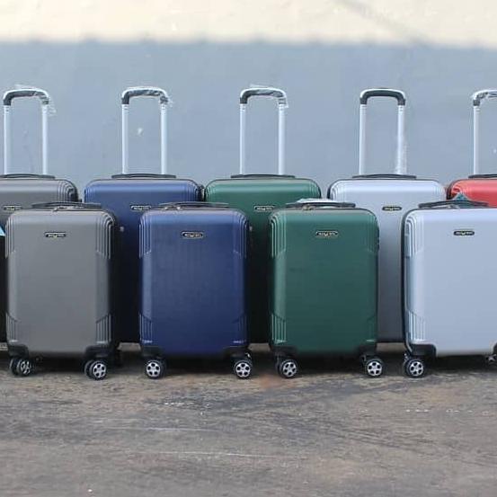 Tas Koper Polo 18 inch Kabin Kecil Size Mini Cabin Murah Roda 4 Fiber