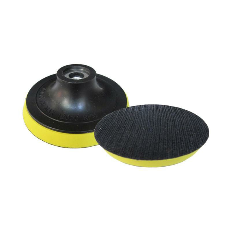 Sanding Pad  4&quot; Tatakan Amplas Bulat Velcro Polishing Adaptor Konektor M10