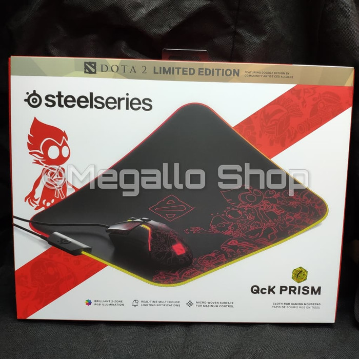 Steelseries QcK Prism Cloth Dota 2 TI9 Limited Edition Gaming Mousepad