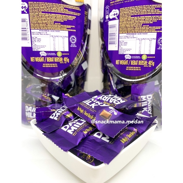 COKLAT MALAYSIA CADBURY DAIRY MILK REFILL PACK ISI 20PCS