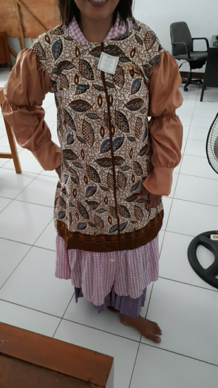 Bayar Dirumah ((cod)) || Tunik Batik Motif Seragam Batik Dianputri Baju Batik Wanita