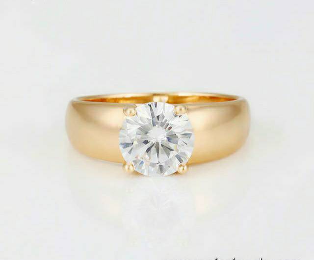 Cincin xuping dewasa permata zircon