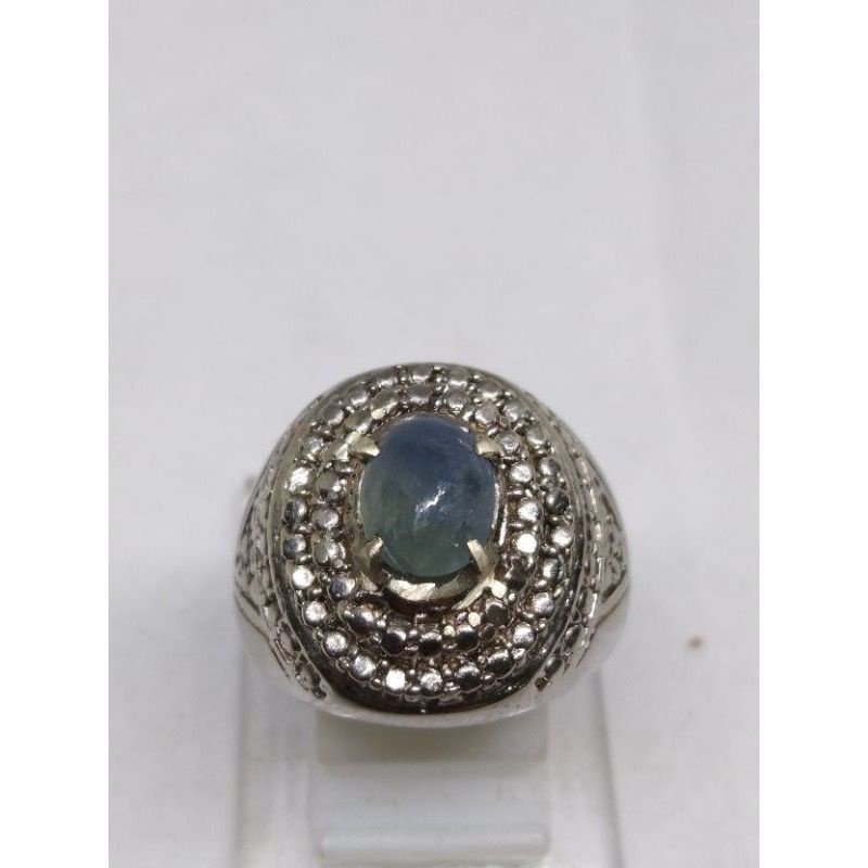 Batu cincin safir burma natural