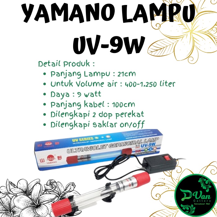 Jual Lampu Yamano Ultraviolet Germecidial Uv W Shopee Indonesia