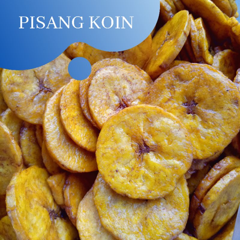 

keripik pisang koin 250gr / kripik pisang manis / camilan snack kiloan