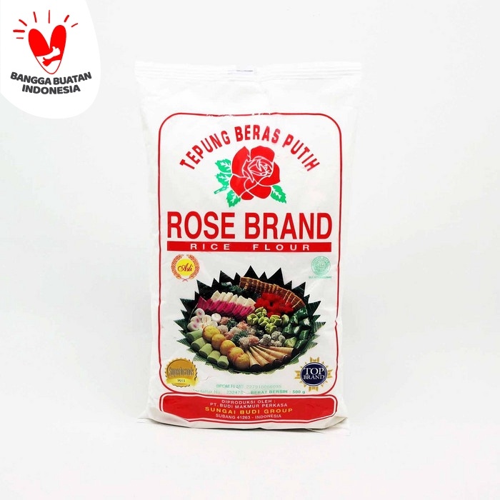 

Ketan-Beras-Tepung- Rose Brand Tepung Beras 500 Gr -Tepung-Beras-Ketan.