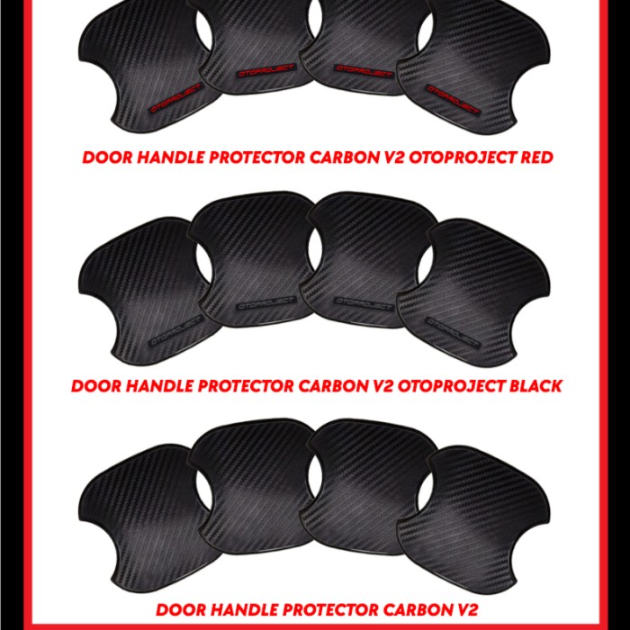 AKSESORIS DOOR HANDLE PROTECTOR CARBON V2 OTOPROJECT