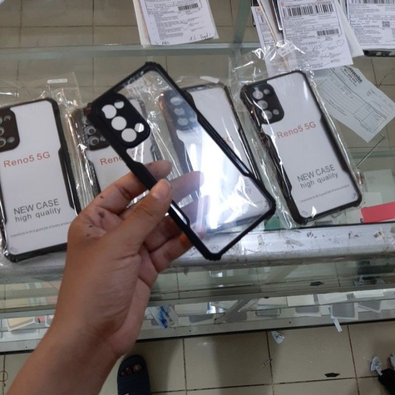 OPPO RENO 8T 4G 8T 5G 8 4G 8 5G 8Z 5G 7 4G 7 5G 7Z 5G 6 4G 6 5G 5 5G 5F CASE HARDCASE IPAKY BENING SHOCKPROOF BUMPER HARD FUZE CLEAR TRANSPARAN CASING PROTECT CAMERA COVER PELINDUNG KAMERA